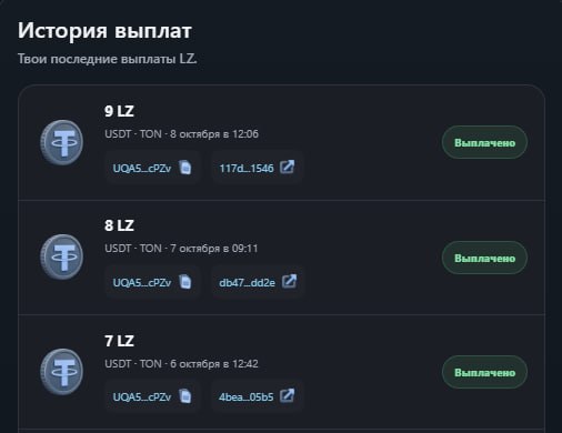 #Life_Zero 🏙
Моя статистика:
Дата моего входа в проект: 15.09.2026
Сделал депозит: 1,000 usdt 😎
С