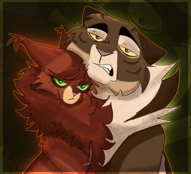 Белка и Ежевика
© kittytail4
#KV_ZZ_ART