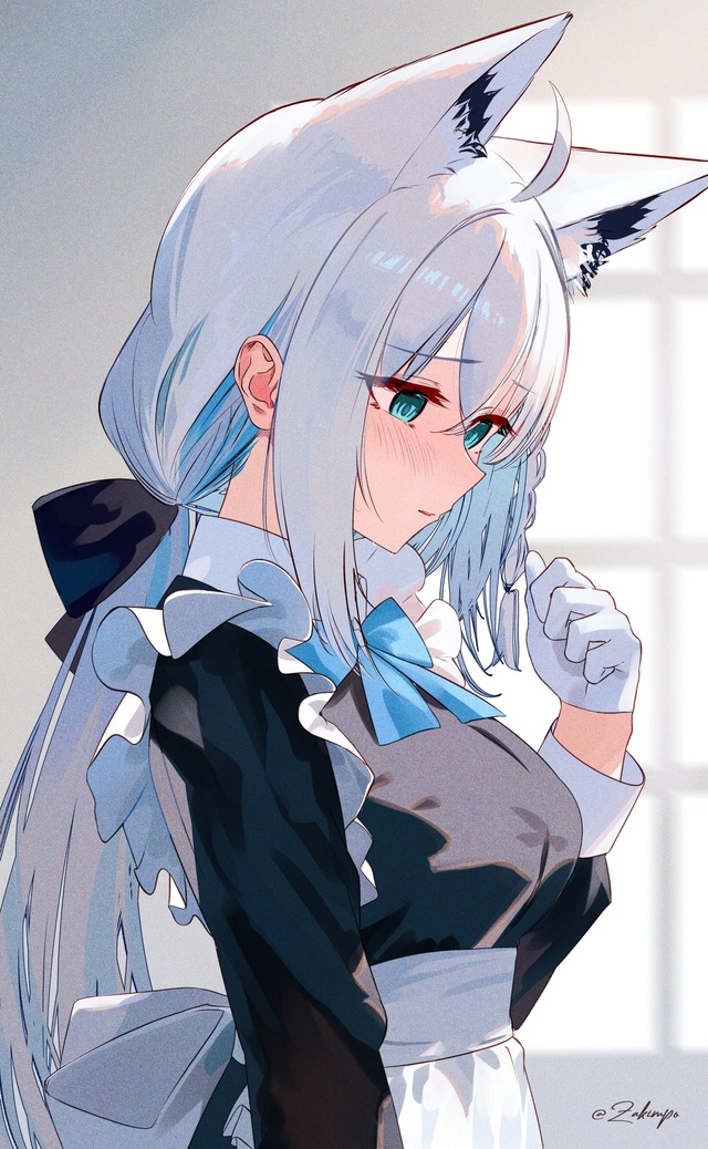 #shirakami_fubuki from #hololive by #zakimpo