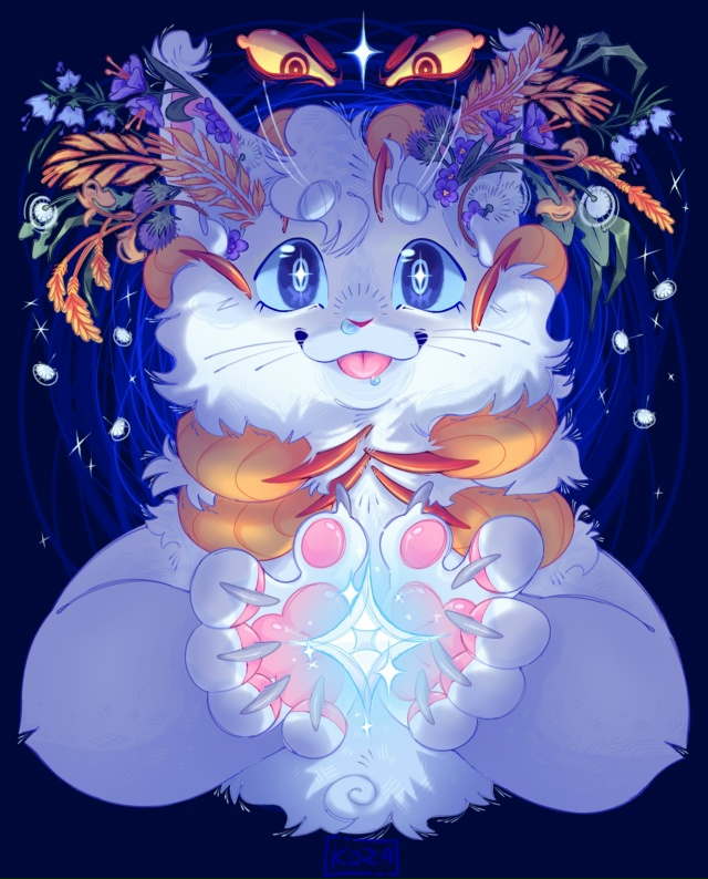 Снежок.
Котёнок Горностайки и Безуха, родившийся глухи...