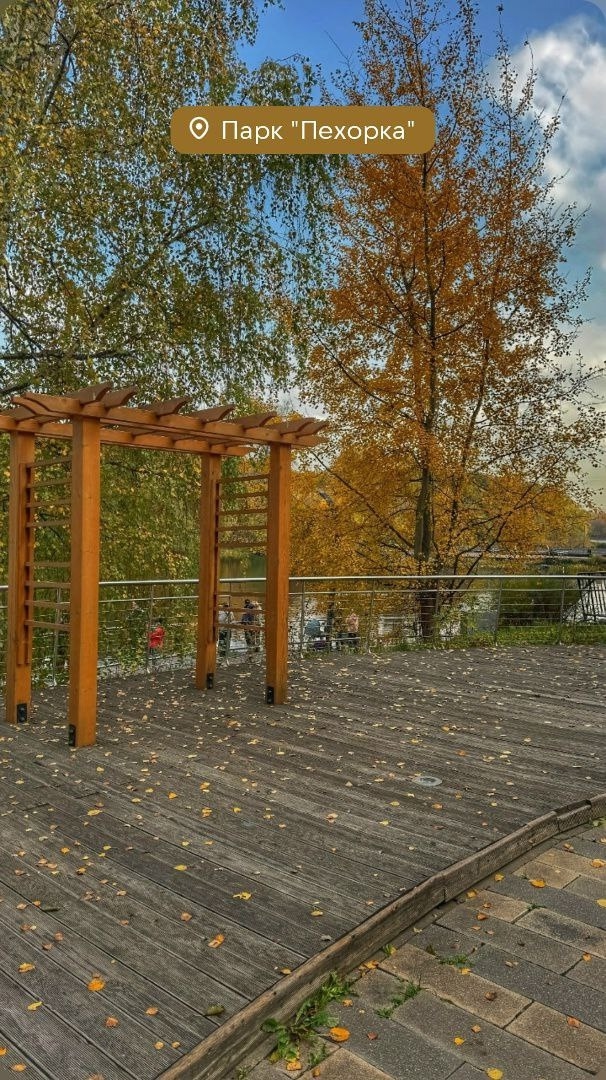 ОСЕНЬ В ПАРКЕ ПЕХОРКА 😊