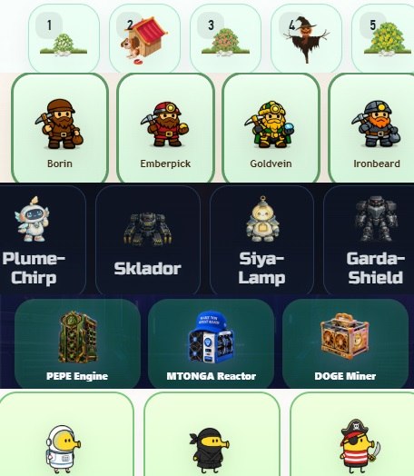 #Fomo_Fighters #Grow_Tea #Golden_Miner #Signal2193 #MEME_MINING #PandaFiT #Doodle_Jump
Комбо