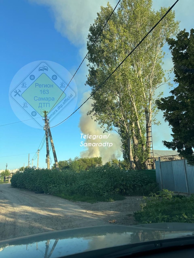Пожар в частном доме на Каширской, за Южкой
