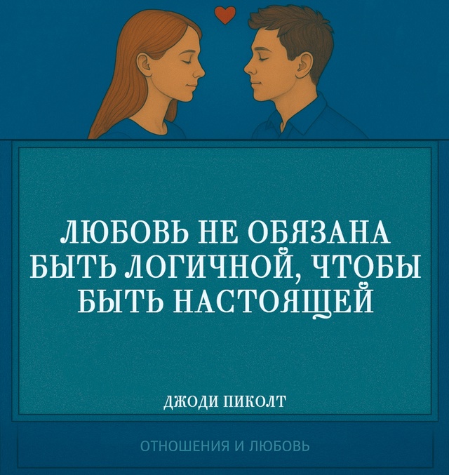 Джоди Пиколт в этой цитате отрицает необходимость рац?...