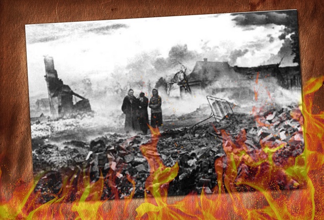 Хатынь Волоколамской земли. .......... В деревне ...