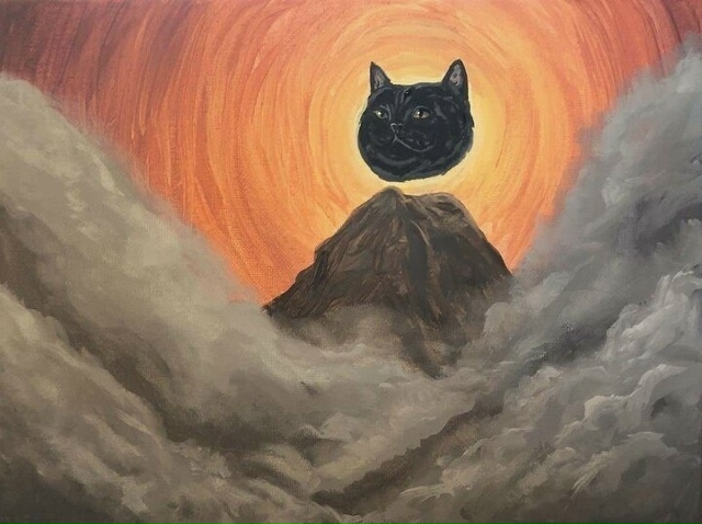 Юмор и хоррор: сюрреалистические коты Даниэля Райана.