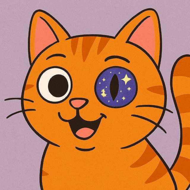 У некоторых кошек встречается «небесная» радужка — ко...