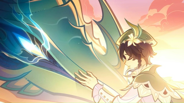 🌟 Молодой и решительный герой Мондштадта Варка, Венти...