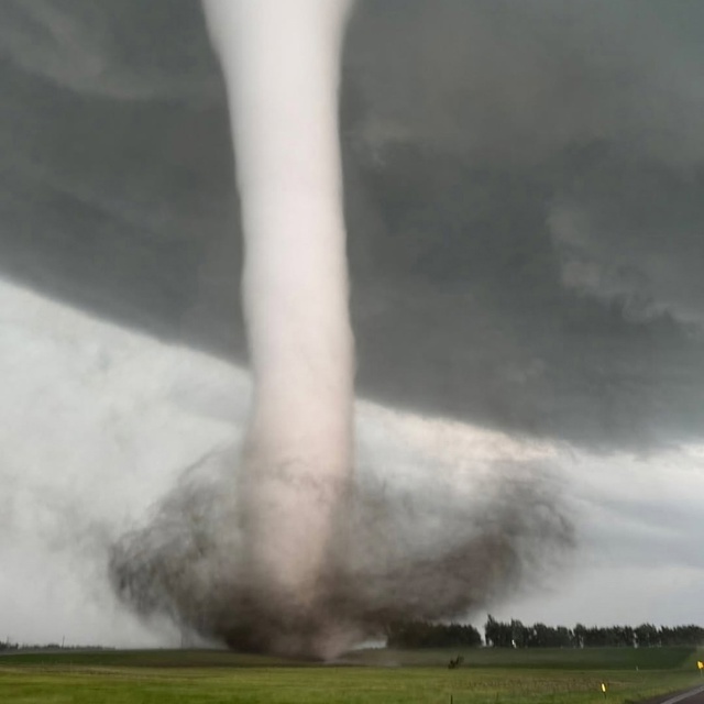 В США пара обручилась перед торнадо в Южной Дакоте
Вл...