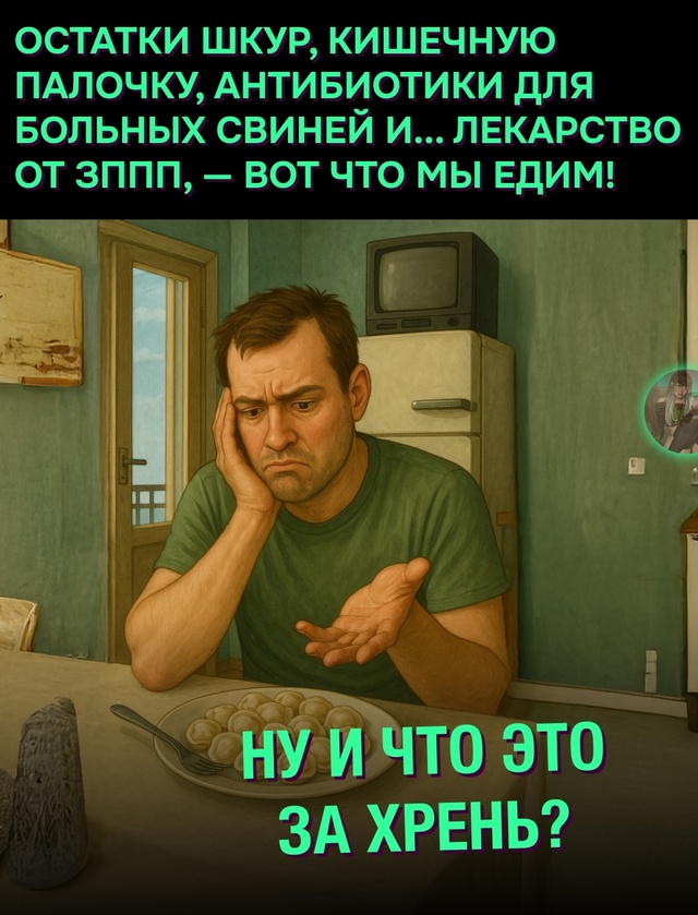 ☝ В популярных мясных продуктах обнаружили остатки шк...