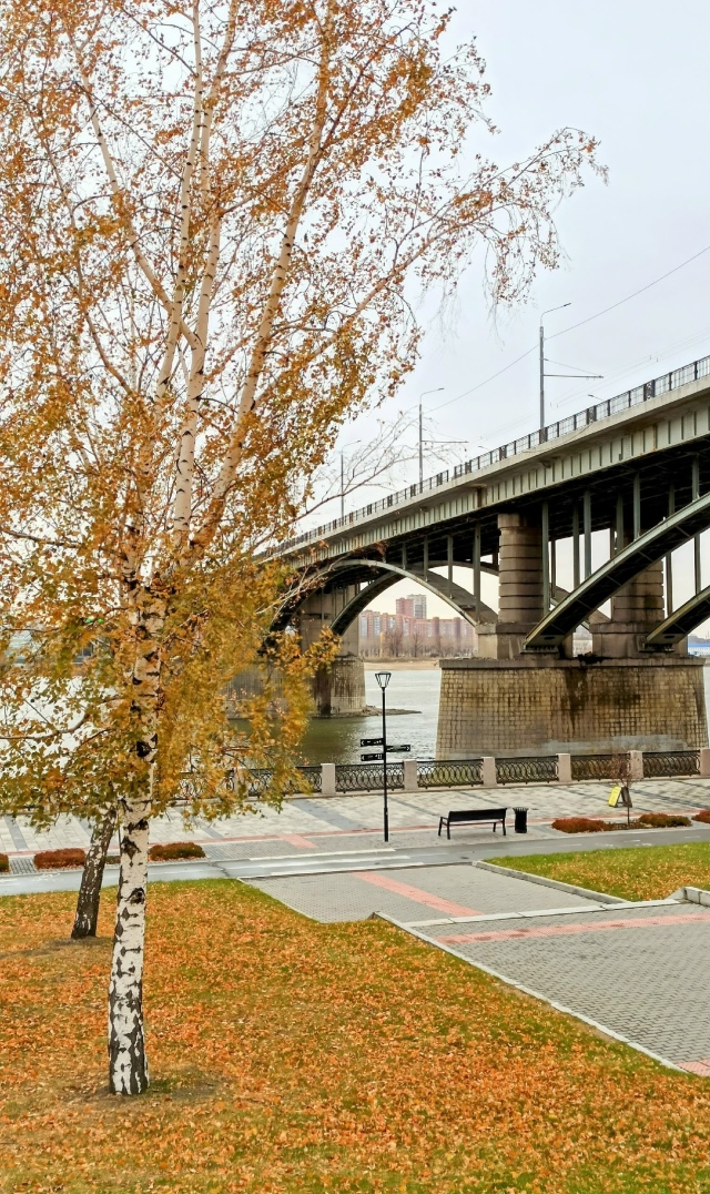 Ηaшa нaбepeжнaя пo-пpeжнeму oчapoвывaeт яpкими кpacкaми oceни: кpacн?...