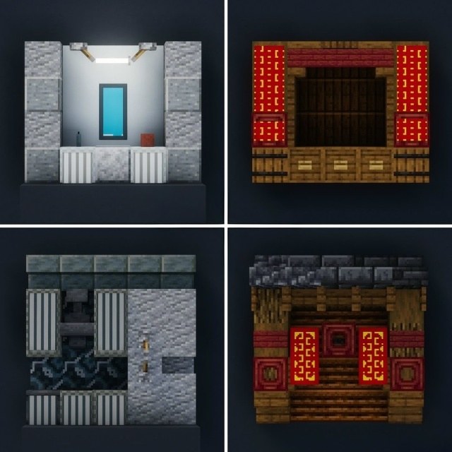 Задекорированные стены для ваших построек
А какая бол...