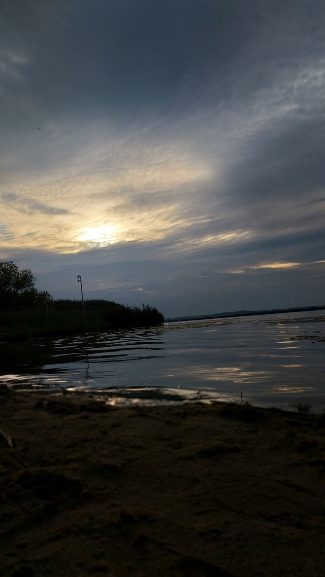 Водохранилище вечером😍😍😍