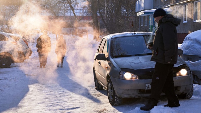 ПРОГРЕВАЕШЬ МАШИНУ = ШТРАФ! За долгий прогрев машины во...