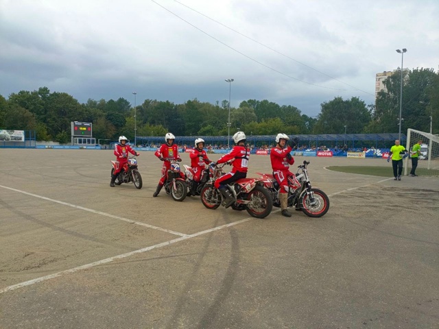 🏍Чемпионат России по мотоболу 2025 состоялся на стадио?...