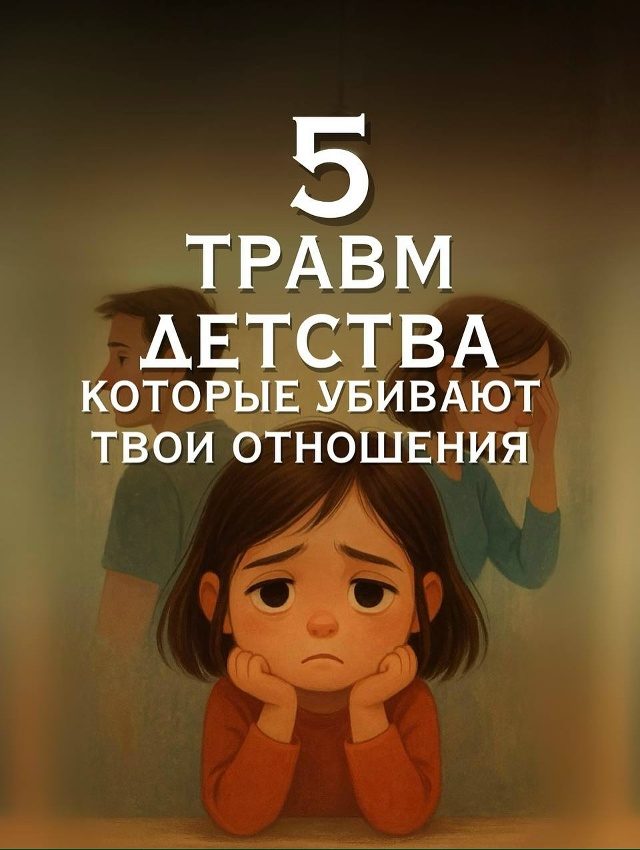 🌱 Tpaвма - это когда-то непрожитое чувство, которое прод...