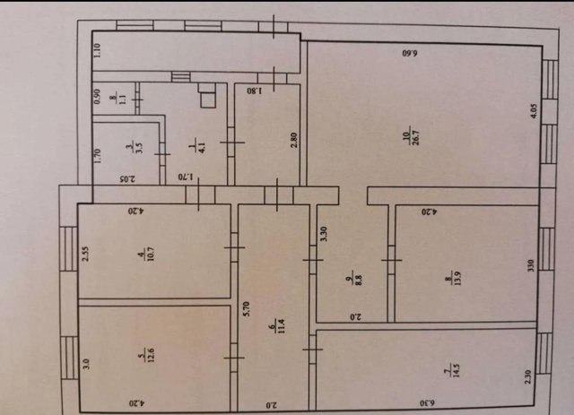 Продаётся просторный 4-х комнатный дом-дуплекс, в центр...
