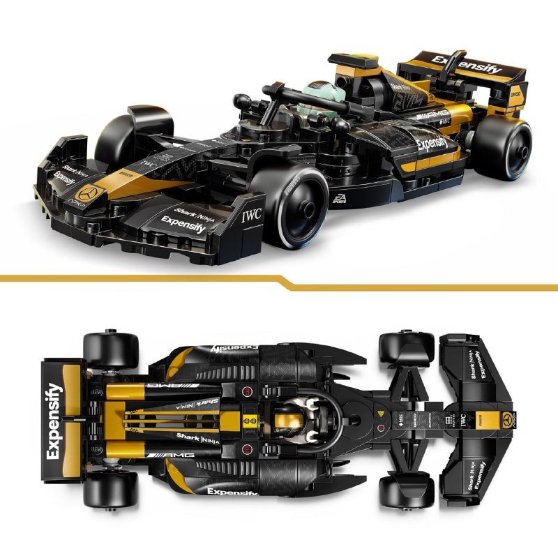 Lego выпустит целый набор по фильму F1 с фигуркой Брэда Питта.
Собрать предстоит гоночную машину из