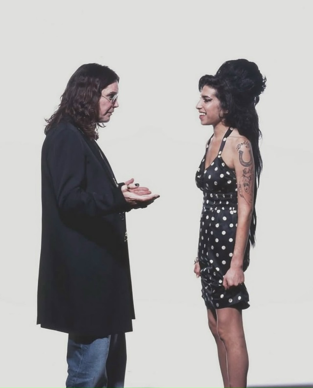 Эми Уайнхаус и Оззи Осборн, 2007 год.