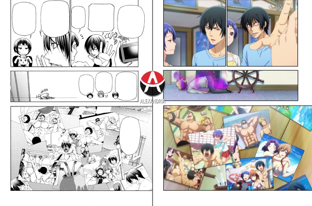 🤿 Сравниваем «Необъятный Океан»: манга х 1 серия 2 сезо...