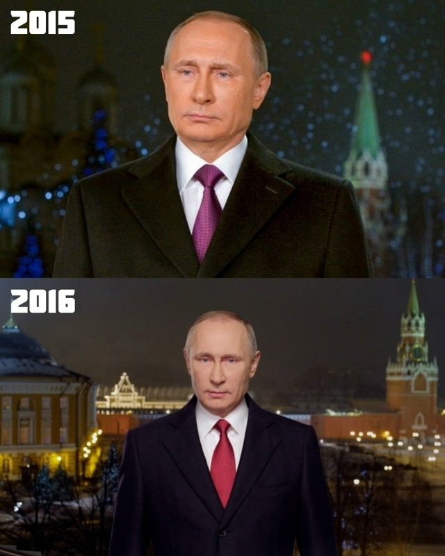 Как менялся Владимир Путин за 20 лет новогодних обращен...