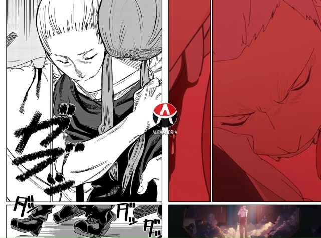 🔥Сравниваем «Ван-шоты Фудзимото»: манга х 4 серия.
#ср...