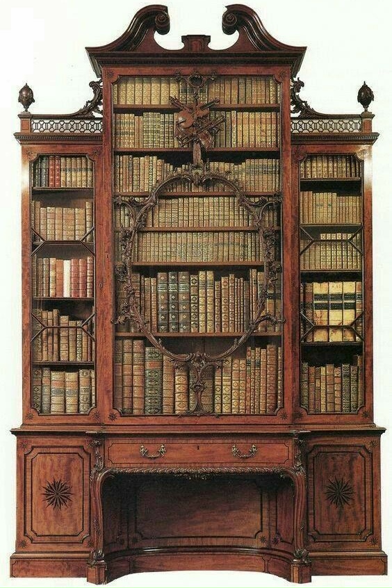 Книжный шкаф для Никколо Паганини (1782-1840), в котором хра...