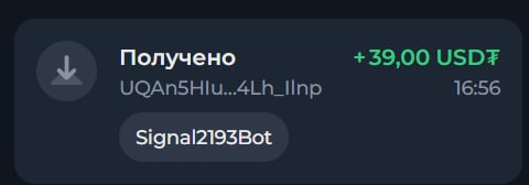 #Signal2193 ⚡️
Моя статистика:
Дата моего входа в проект: 10.04.2026
Сделал депозит: 1,700 usdt 😎