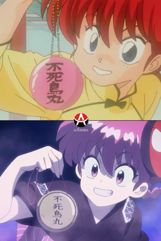 ❤ Сравниваем «Ранма 1/2»: сериал 89-го х 3 серия 2 сезона р?...