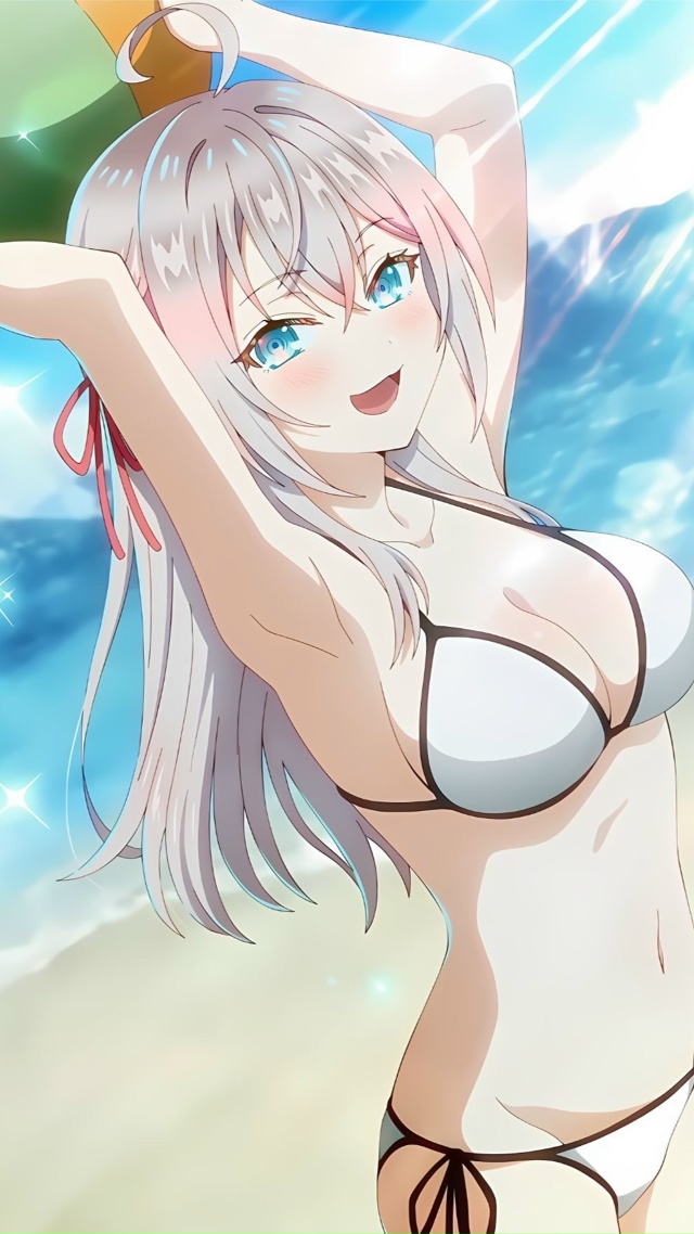 Аниме: Аля иногда кокетничает со мной по-русски