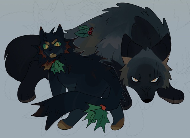 HollyLeaf n her daughter Winterberry
My wc au
© Yinnicus
#KV_ZZ_ART