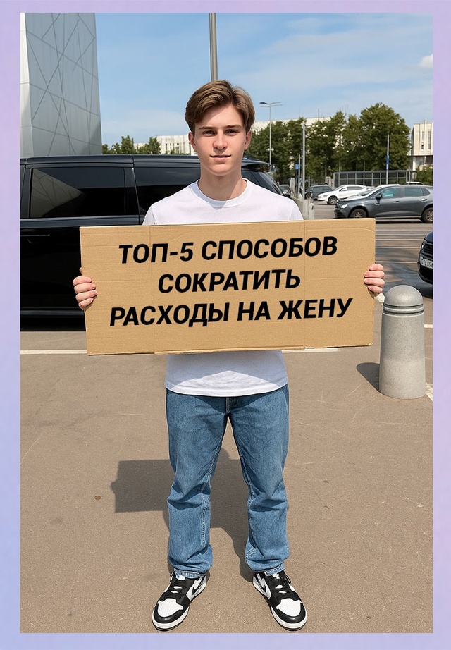 Как меньше тратить денег на жену: