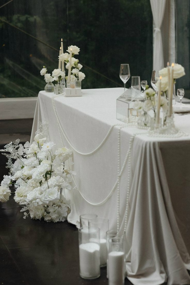 Жемчужное оформление 🤍💎
Как вам такой вариант?
#вдо?...