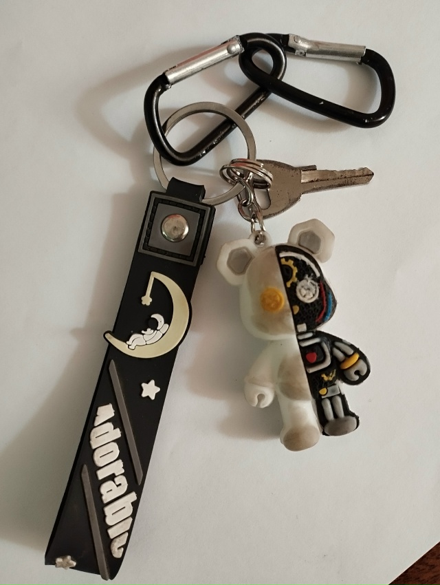 Нашла ключ с брелком в районе центральной площади. Вер?...