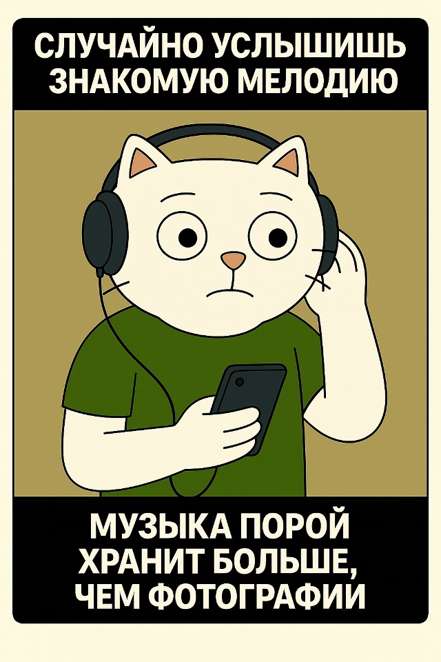 Бывает, услышишь знакомую мелодию случайно,
и сразу в г...