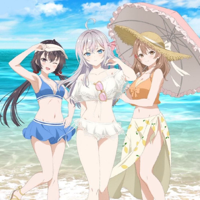 Флирт по расписанию
Новая информация ко второму сезону аниме-сериала "Аля иногда кокетничает со мно