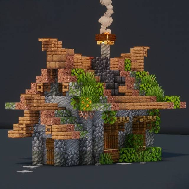 Милый домик дворфа
Будет смотреться очень красиво в ч?...