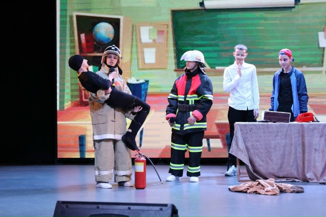 🔥Сегодня прошёл конкурс дружин юных пожарных «Горячи...