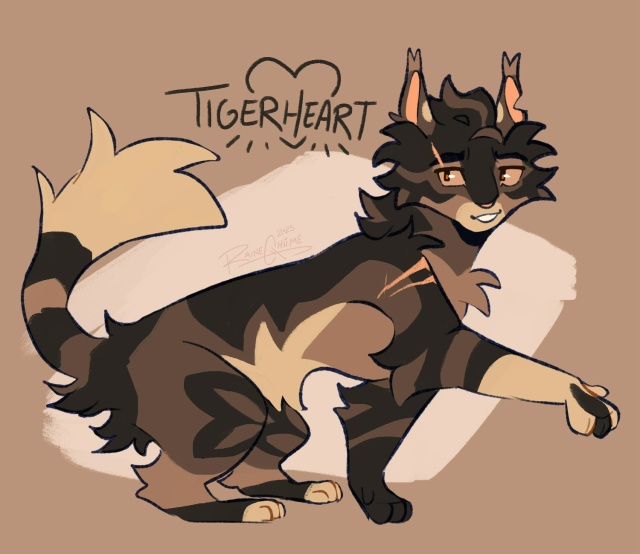 — Лисёнок всё время уводит Огнелапа у нас!
— Передай с?...