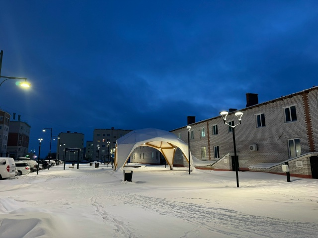 Благоустройство двора