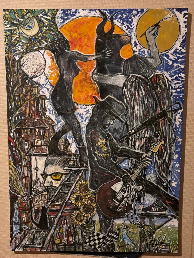 Картины от художника, пережившего инсульт.
Полтора год...