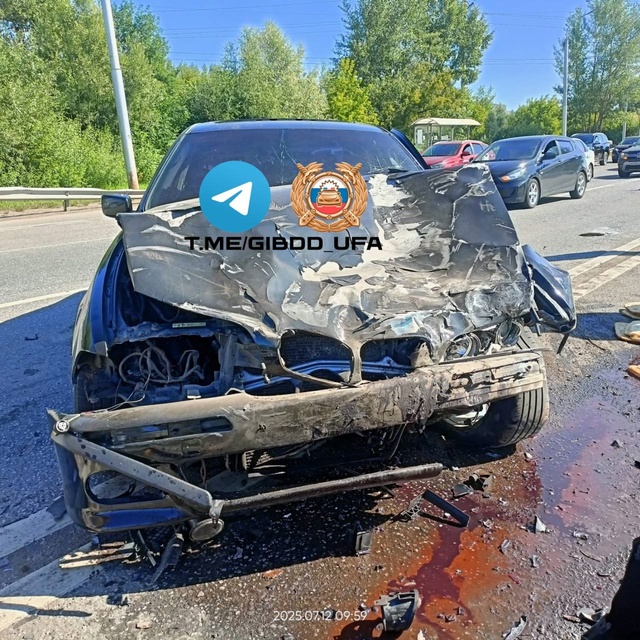 #️⃣ В Уфе столкнулись BMW, ВАЗ и УАЗ. Есть пострадавший
?...