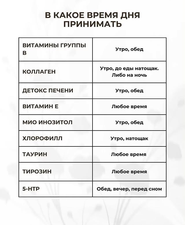 И конечно же принимать их надо, только по назначению вр...