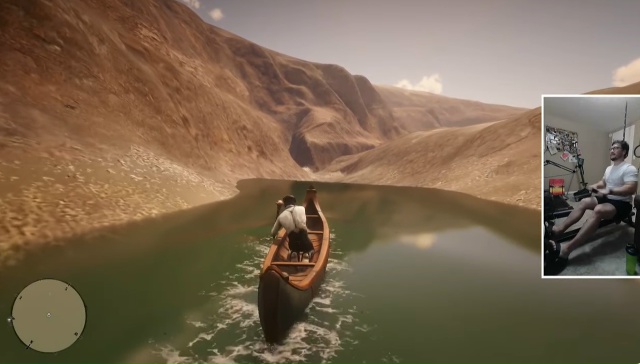 Моддер проплыл по самой длинной реке Red Dead Redemption 2 на... р...