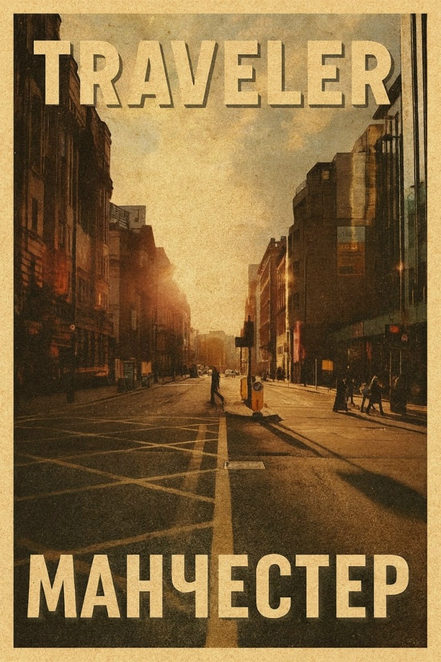 🌍 Манчестер — это город, который соединил индустриал?...