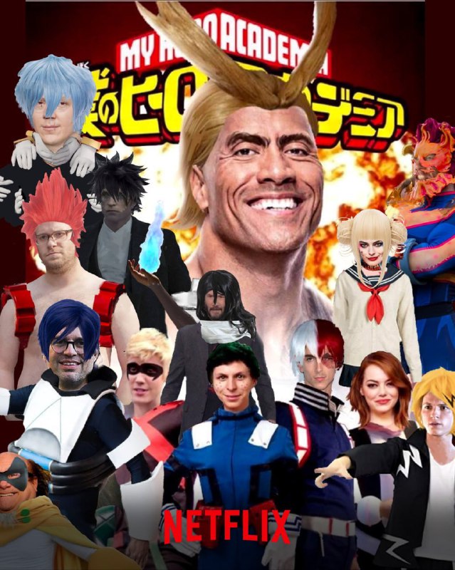 ⚡️Создатель «Моей геройской академии» Кохэй Хорикоси принимает активное участие в создании лайф-экшн