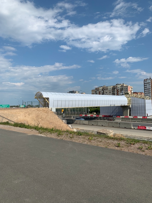 Мостик с 19 квартала до огородов почти готов.
Удобно бу?...