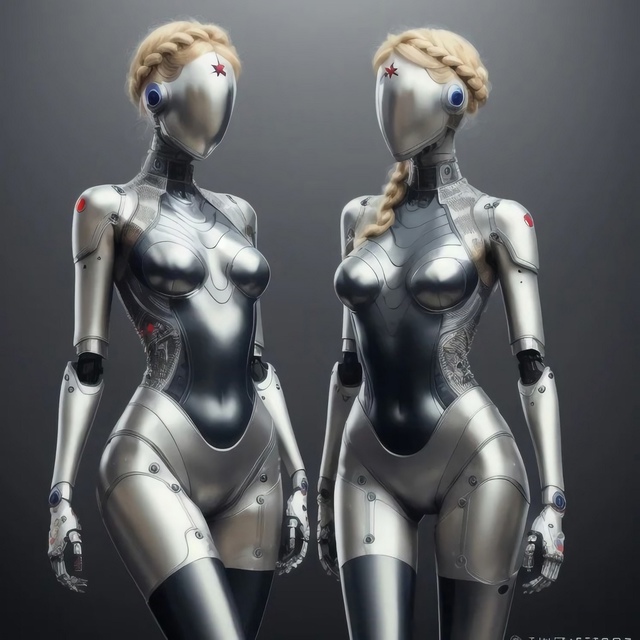 Немного артов от разработчиков игры Atomic Heart и нейросет?...