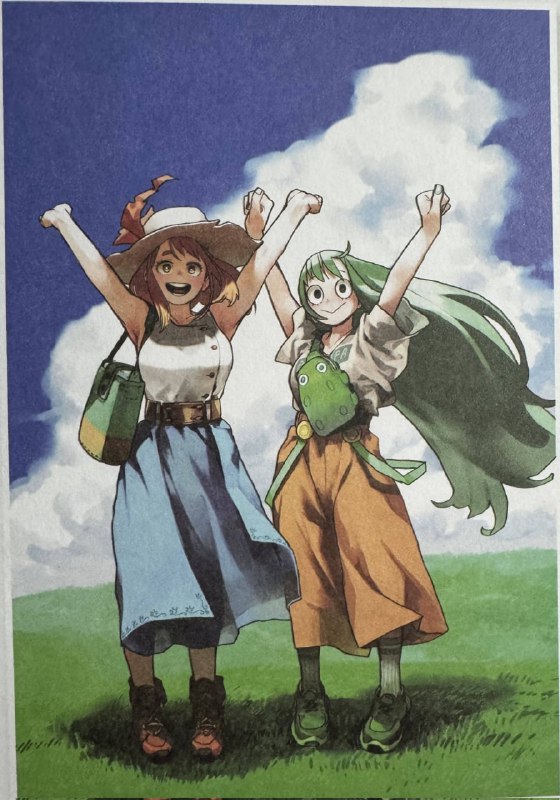 ⚡️Фото с выставки посвященной «Моей геройской академии»