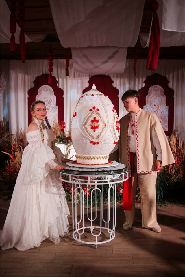 Народный русский стиль свадьбы точно топ этого года!
В...